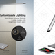TaoTronics LED Desk Lamp, $30 with code 24XI8GZ7